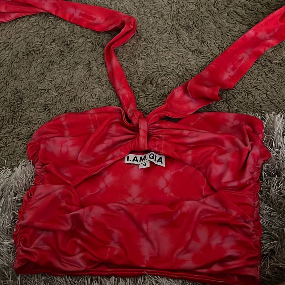 Red/Pink Crop top